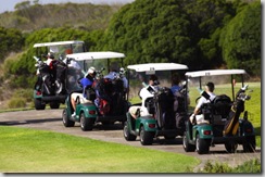 Golf Carts on Path